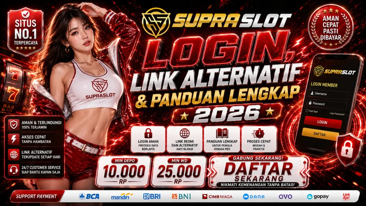SUPRASLOT login dan link alternatif terbaru 2026 – panduan lengkap akses mudah